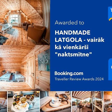 Handmade Latgola - Vairak Ka Vienkarsi "Naktsmitne" Līvāni Dış mekan fotoğraf